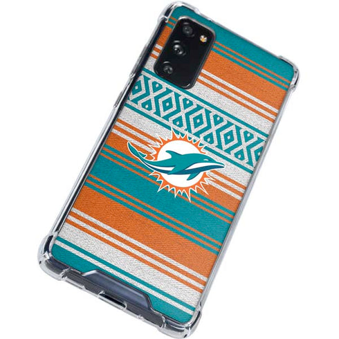 NFL Miami Dolphins Trailblazer Galaxy S20 FE Clear Case